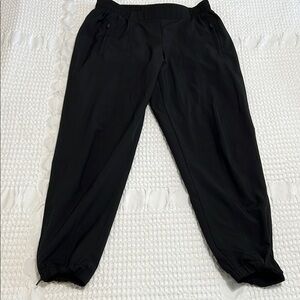Old Navy Go Dry Ankle-Zip Jogger Cropped Pants